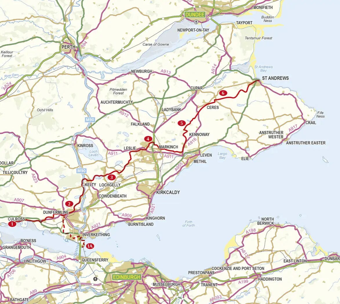 Guide de randonnées (en anglais) - Fife Pilgrim Way | Cicerone guide de randonnée Cicerone 