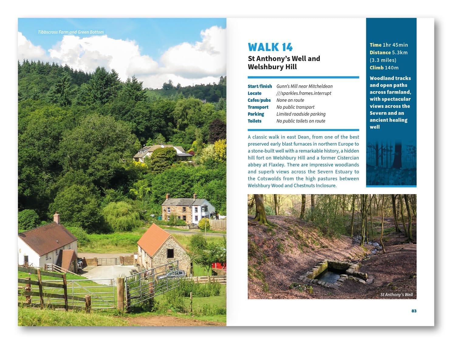 Guide de randonnées (en anglais) - Forest of Dean, 15 Short Walks | Cicerone guide de randonnée Cicerone 