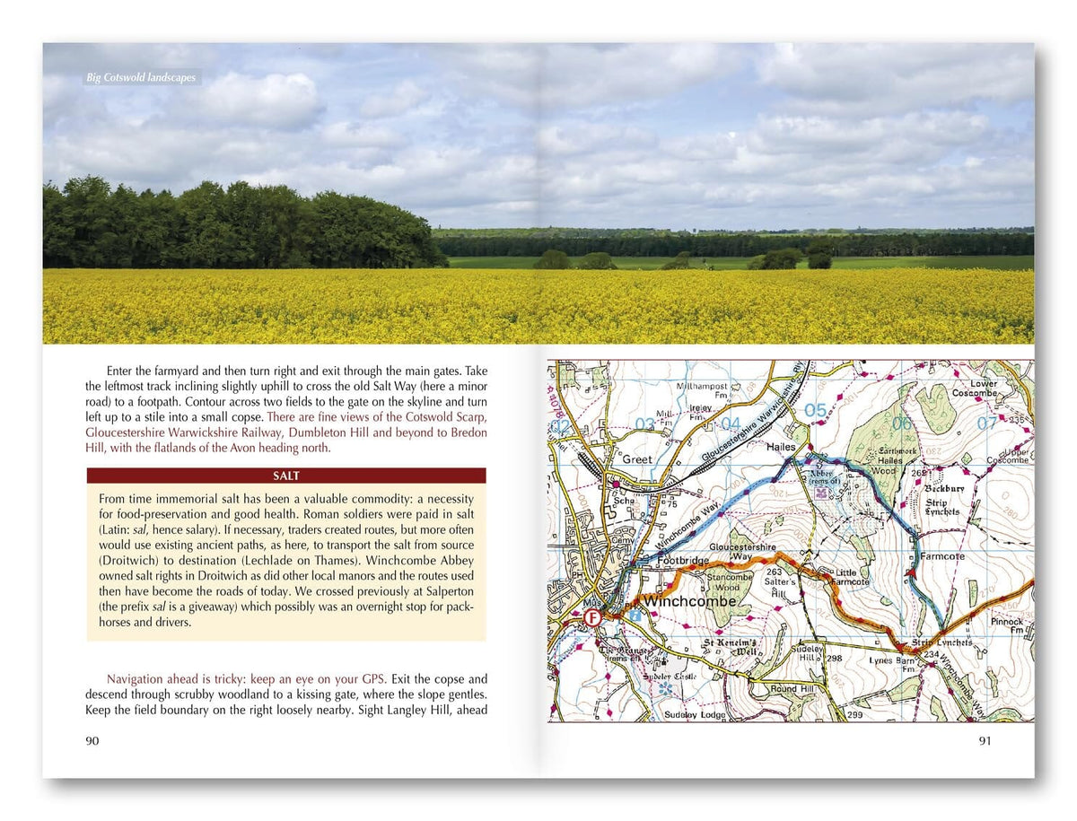 Guide de randonnées (en anglais) - Gloucestershire Way | Cicerone guide de randonnée Cicerone 
