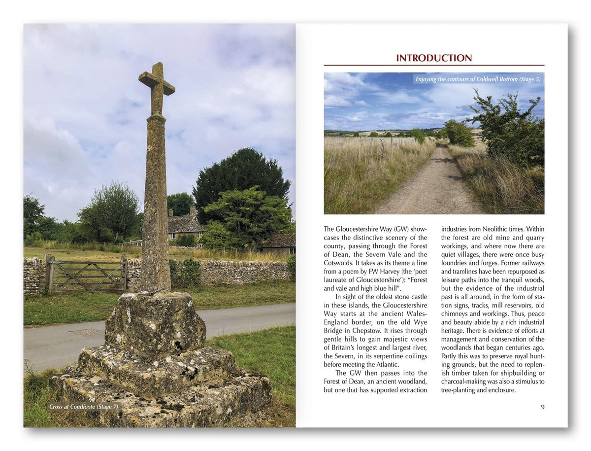 Guide de randonnées (en anglais) - Gloucestershire Way | Cicerone guide de randonnée Cicerone 