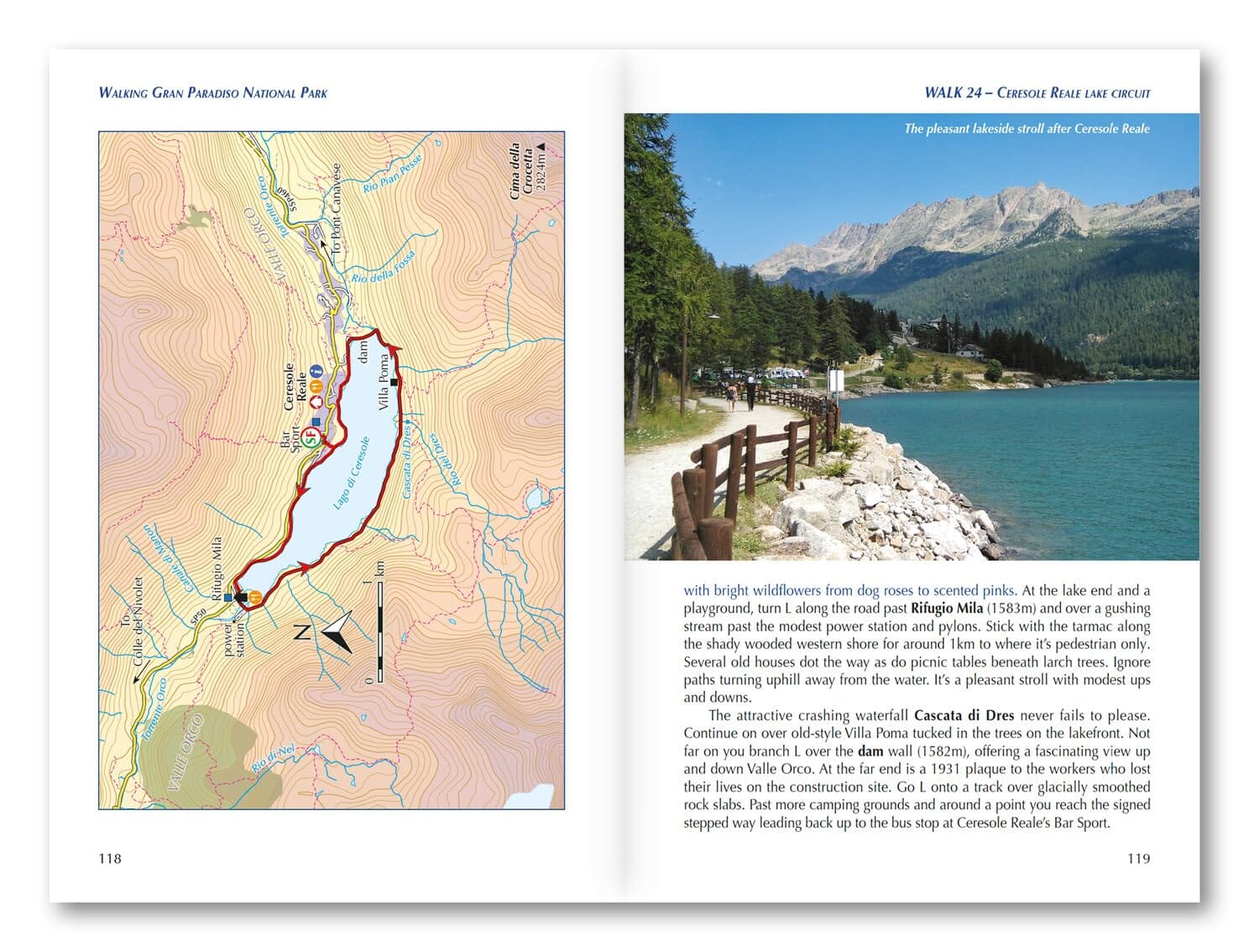 Guide de randonnées (en anglais) - Gran paradiso National Park | Cicerone guide de randonnée Cicerone 