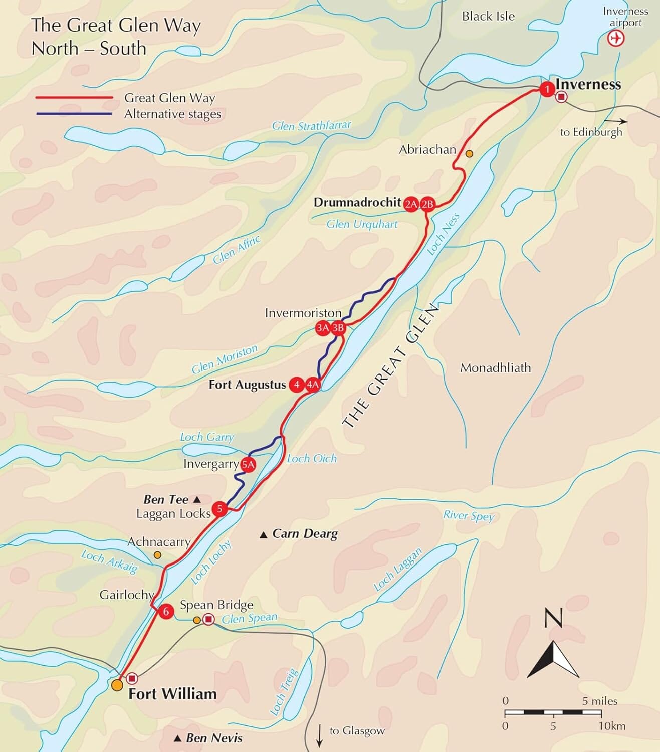 Guide de randonnées (en anglais) - Great Glen Way, from Fort William to Iverness | Cicerone guide de randonnée Cicerone 