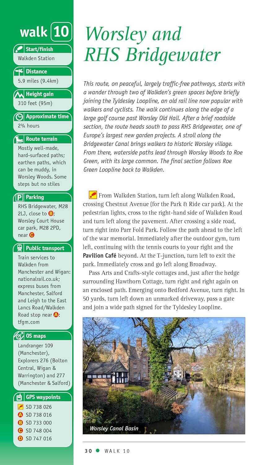 Guide de randonnées (en anglais) - Greater Manchester | Ordnance Survey - Pathfinder guides guide de randonnée Ordnance Survey