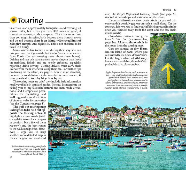 Guide de randonnées (en anglais) - Guernsey with Alderney, Sark & Hem 2026 | Sunflower guide de randonnée Sunflower 