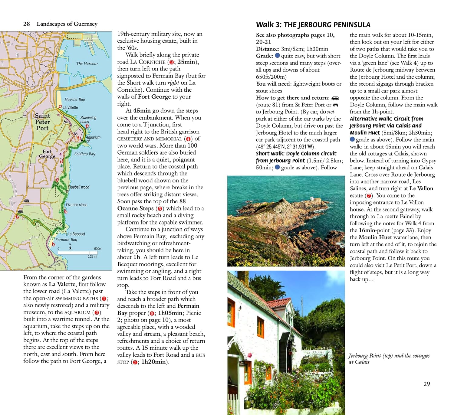 Guide de randonnées (en anglais) - Guernsey with Alderney, Sark & Hem 2026 | Sunflower guide de randonnée Sunflower 