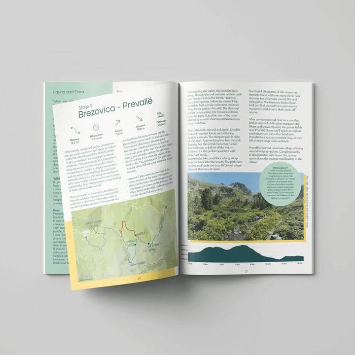 Guide de randonnées (en anglais) - High Scardus Trail (Balkans) | Floor Denil guide de randonnée Floor Denil 