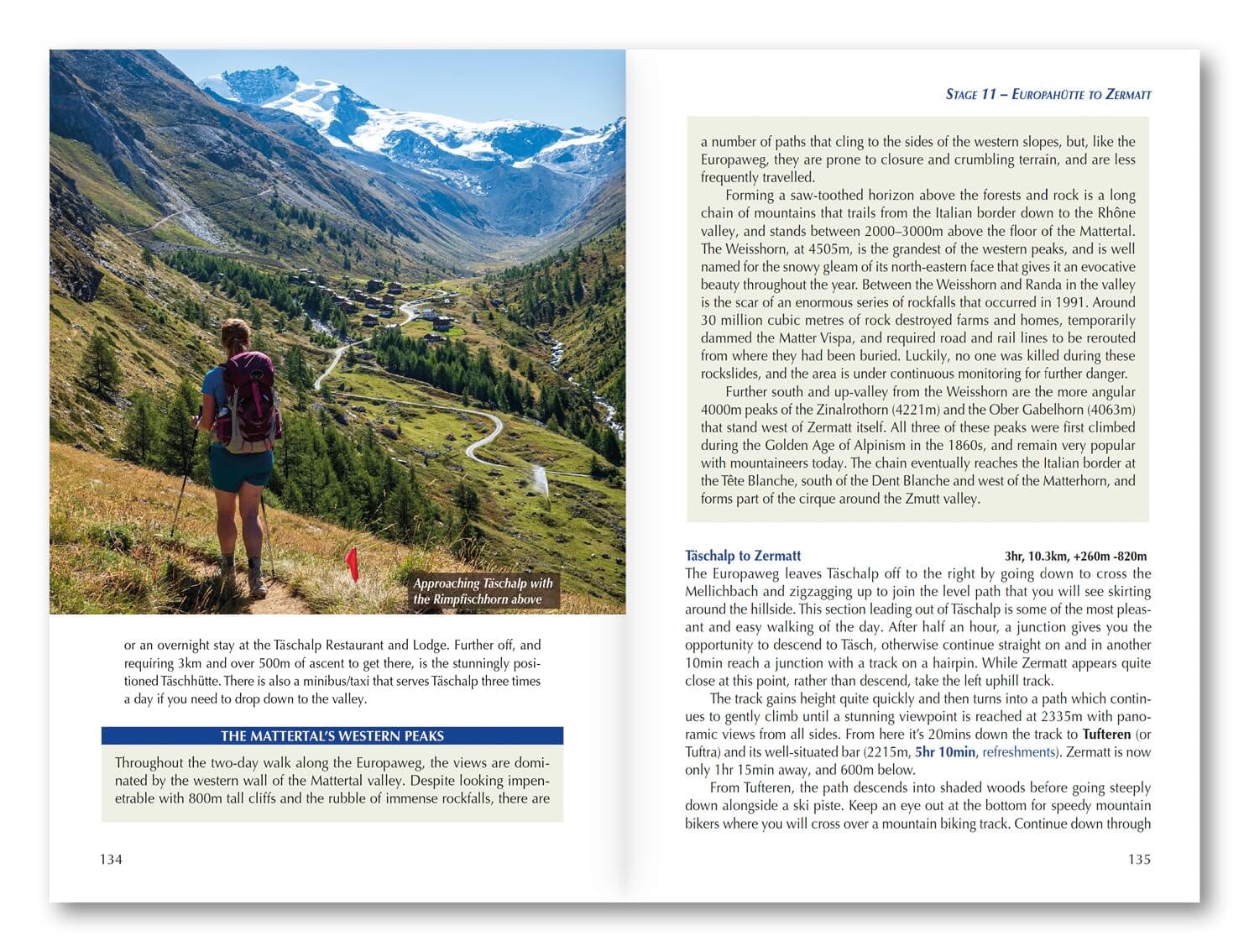 Guide de randonnées (en anglais) - Hiking the Tour of Monte Rosa: Trekking the Swiss and Italian Alps from Zermatt | Cicerone guide de randonnée Cicerone 