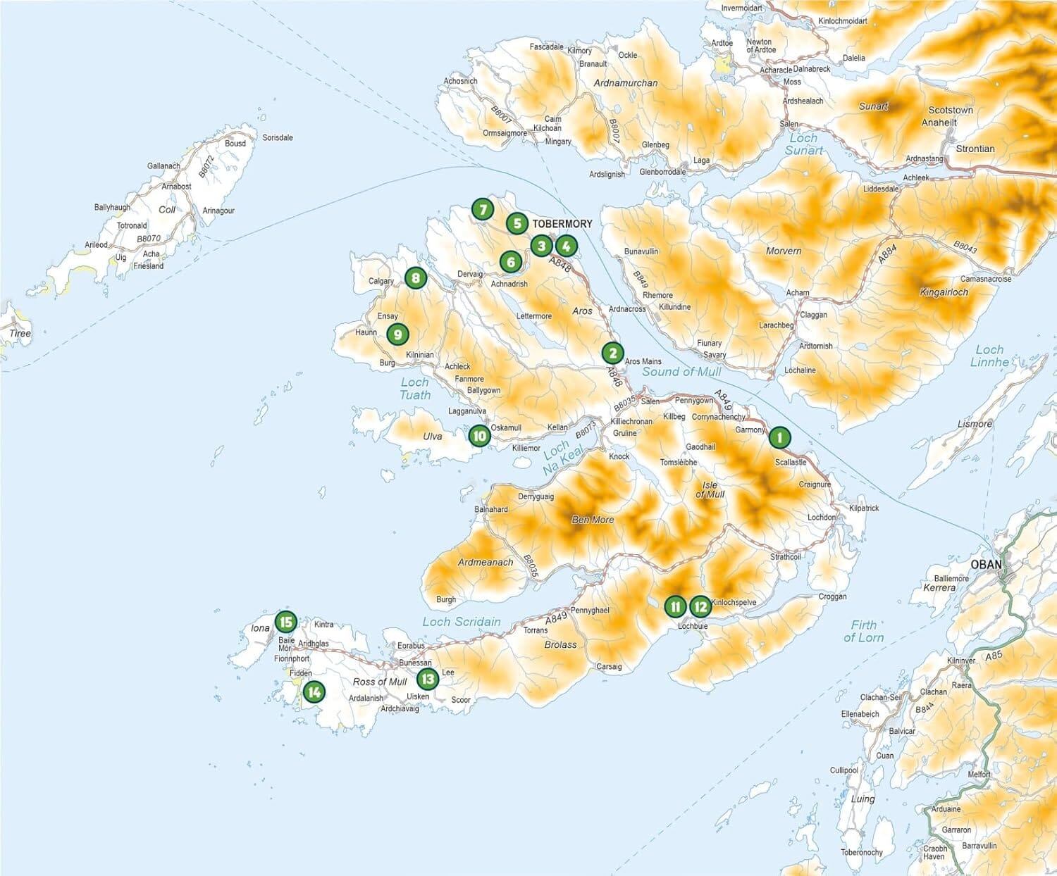 Guide de randonnées (en anglais) - Isle of Mull short walks | Cicerone guide de randonnée Cicerone 