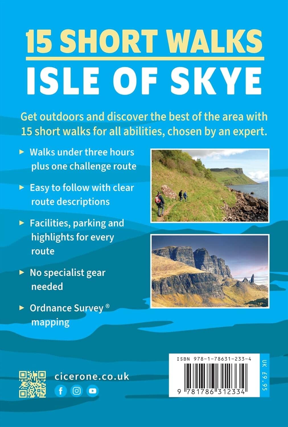Guide de randonnées (en anglais) - Isle of Skye - 15 Short Walks | Cicerone guide de randonnée Cicerone 