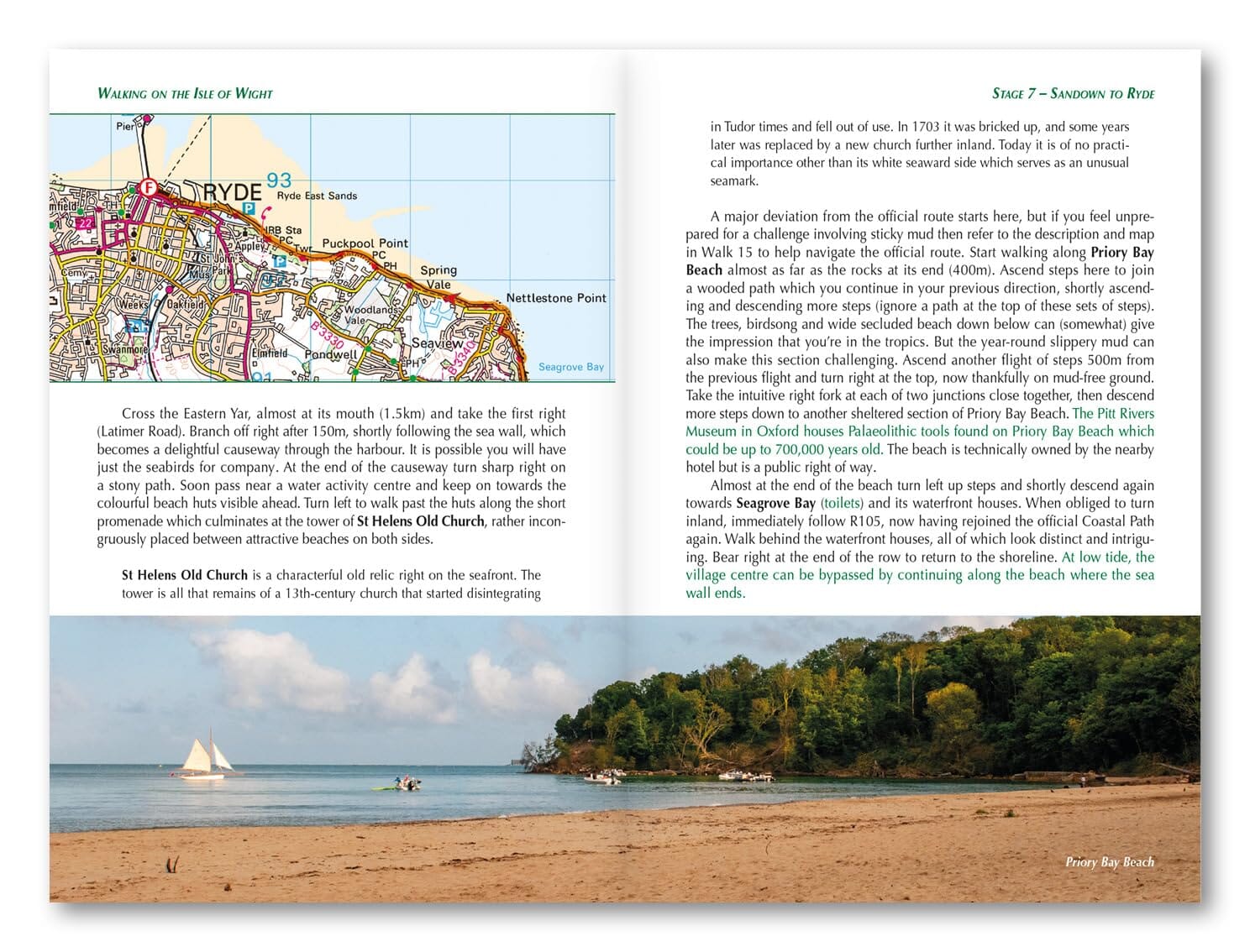 Guide de randonnées (en anglais) - Isle of Wight : 24 coastal & countryside walks | Cicerone guide de randonnée Cicerone 