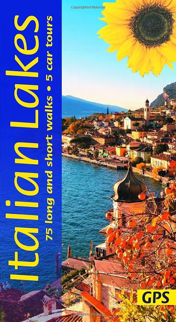 Guide de randonnées (en anglais) - Italian Lakes | Sunflower guide de randonnée Sunflower 