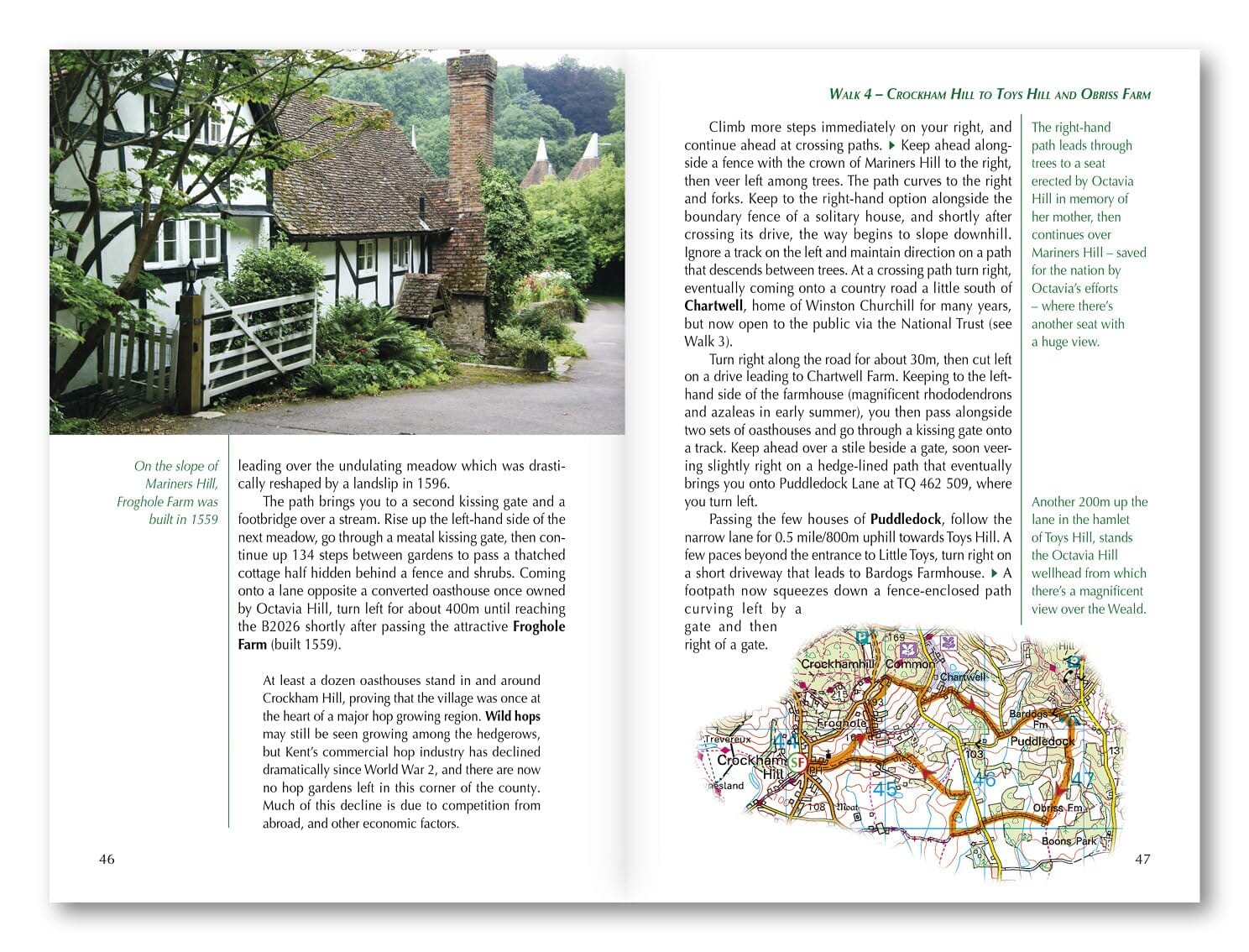 Guide de randonnées (en anglais) - Kent : 40 circular short walks & day walks | Cicerone guide de randonnée Cicerone 