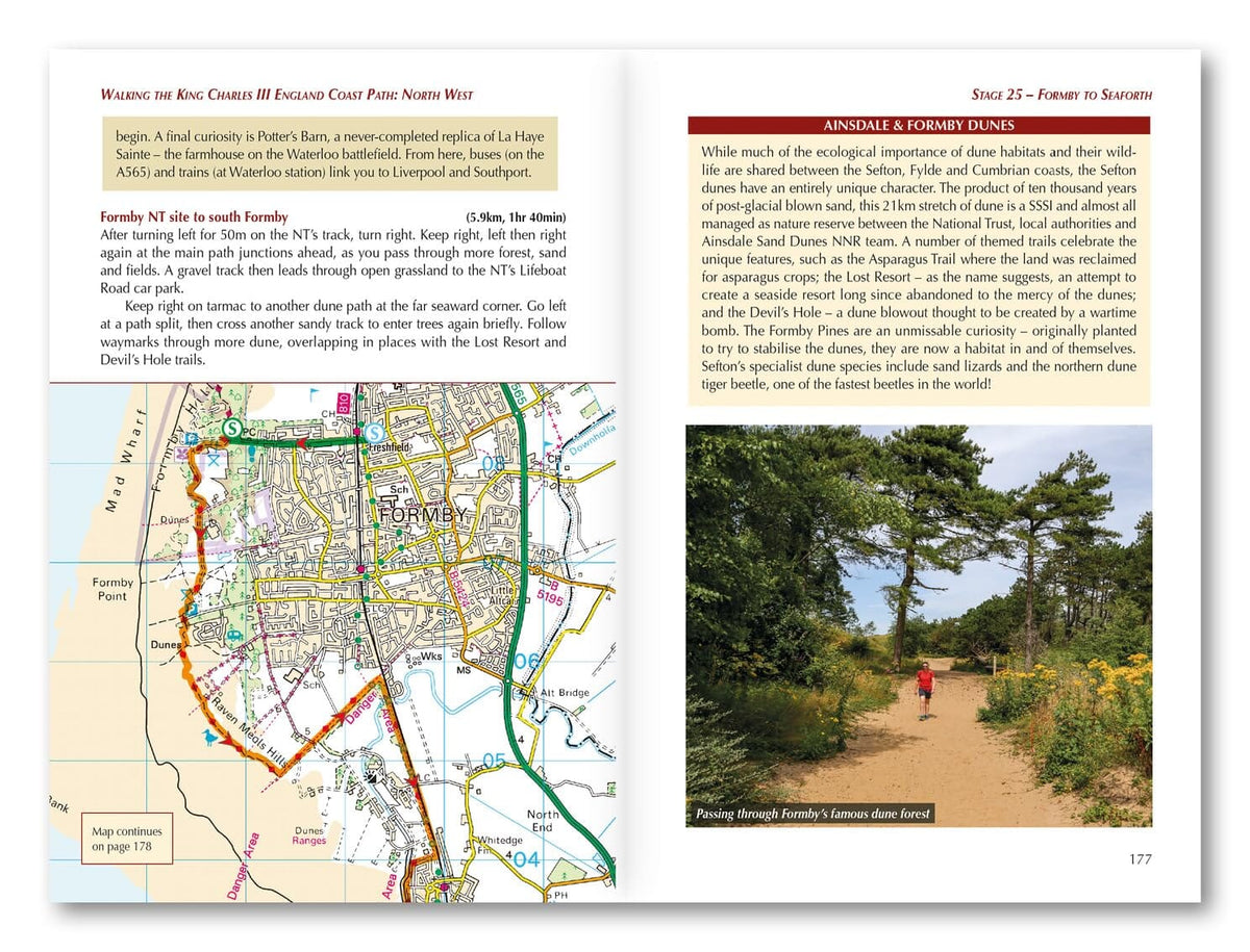 Guide de randonnées (en anglais) - King Charles III England Coast Path: North West | Cicerone guide de randonnée Cicerone 