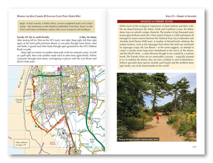 Guide de randonnées (en anglais) - King Charles III England Coast Path: North West | Cicerone guide de randonnée Cicerone 