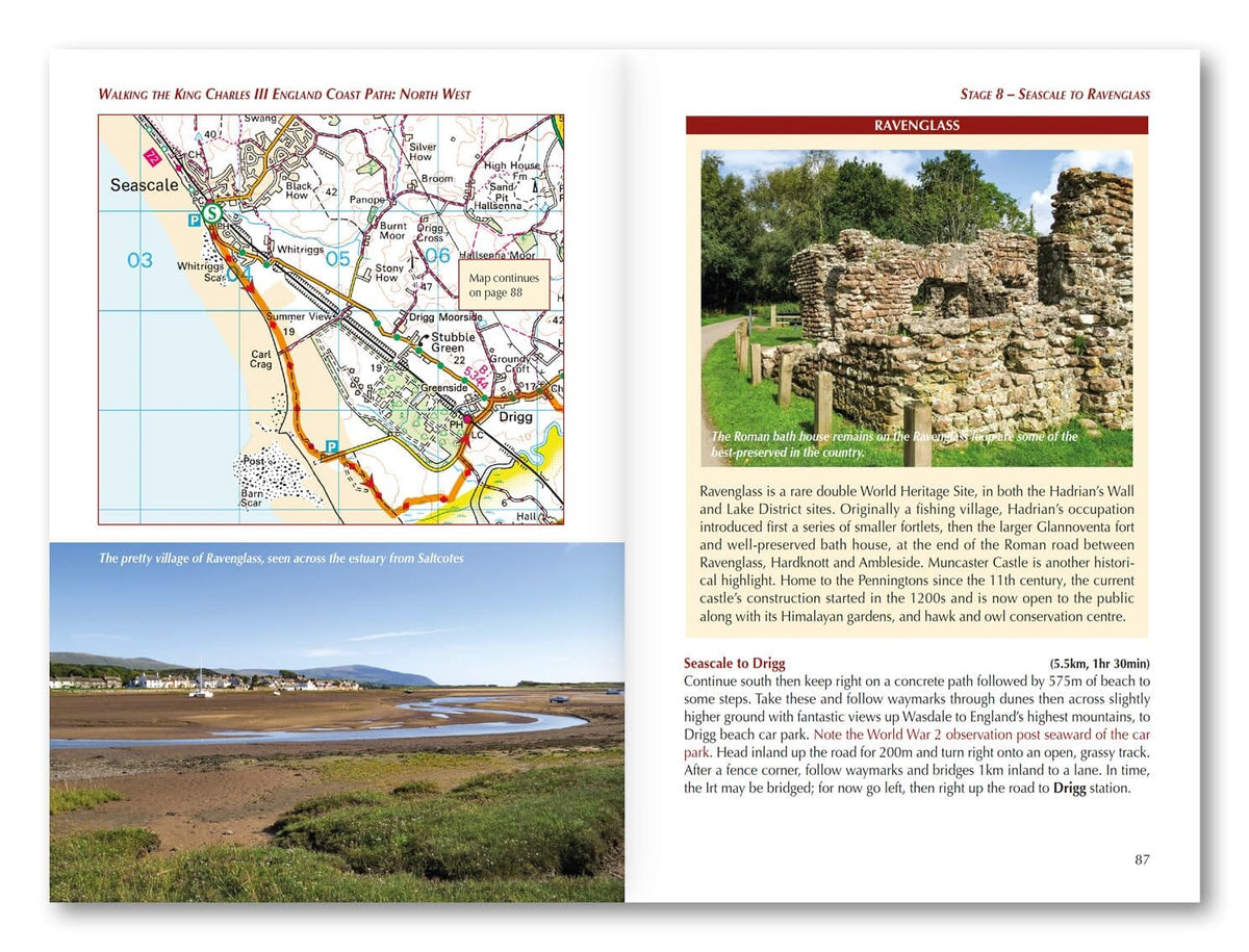 Guide de randonnées (en anglais) - King Charles III England Coast Path: North West | Cicerone guide de randonnée Cicerone 