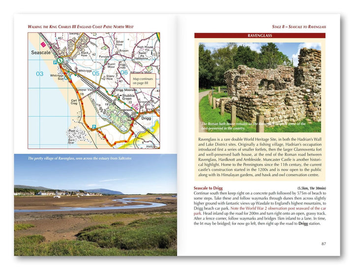Guide de randonnées (en anglais) - King Charles III England Coast Path: North West | Cicerone guide de randonnée Cicerone 