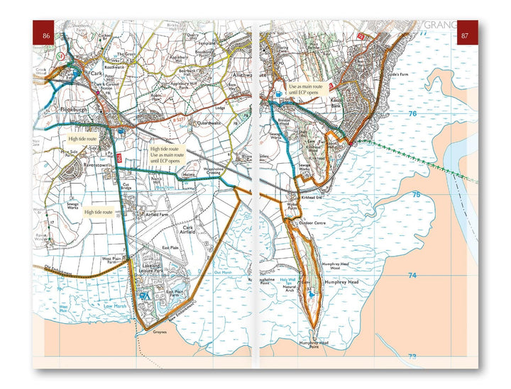 Guide de randonnées (en anglais) - King Charles III England Coast Path: North West | Cicerone guide de randonnée Cicerone 