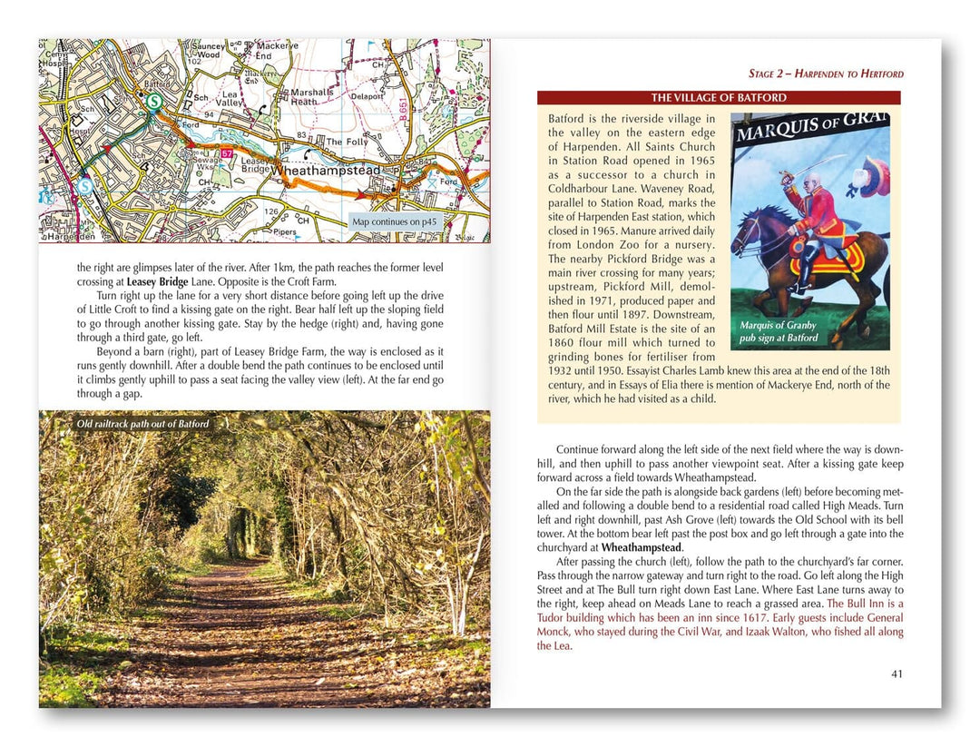 Guide de randonnées (en anglais) - Lea Valley walk | Cicerone guide de randonnée Cicerone 