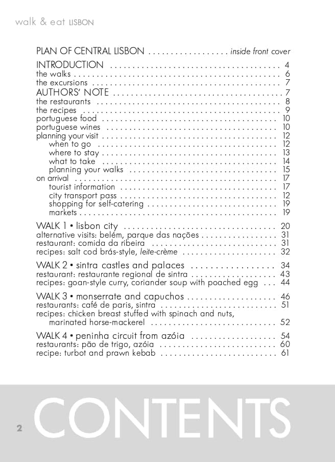 Guide de randonnées (en anglais) - Lisbon Walk and Eat | Sunflower guide de randonnée Sunflower 