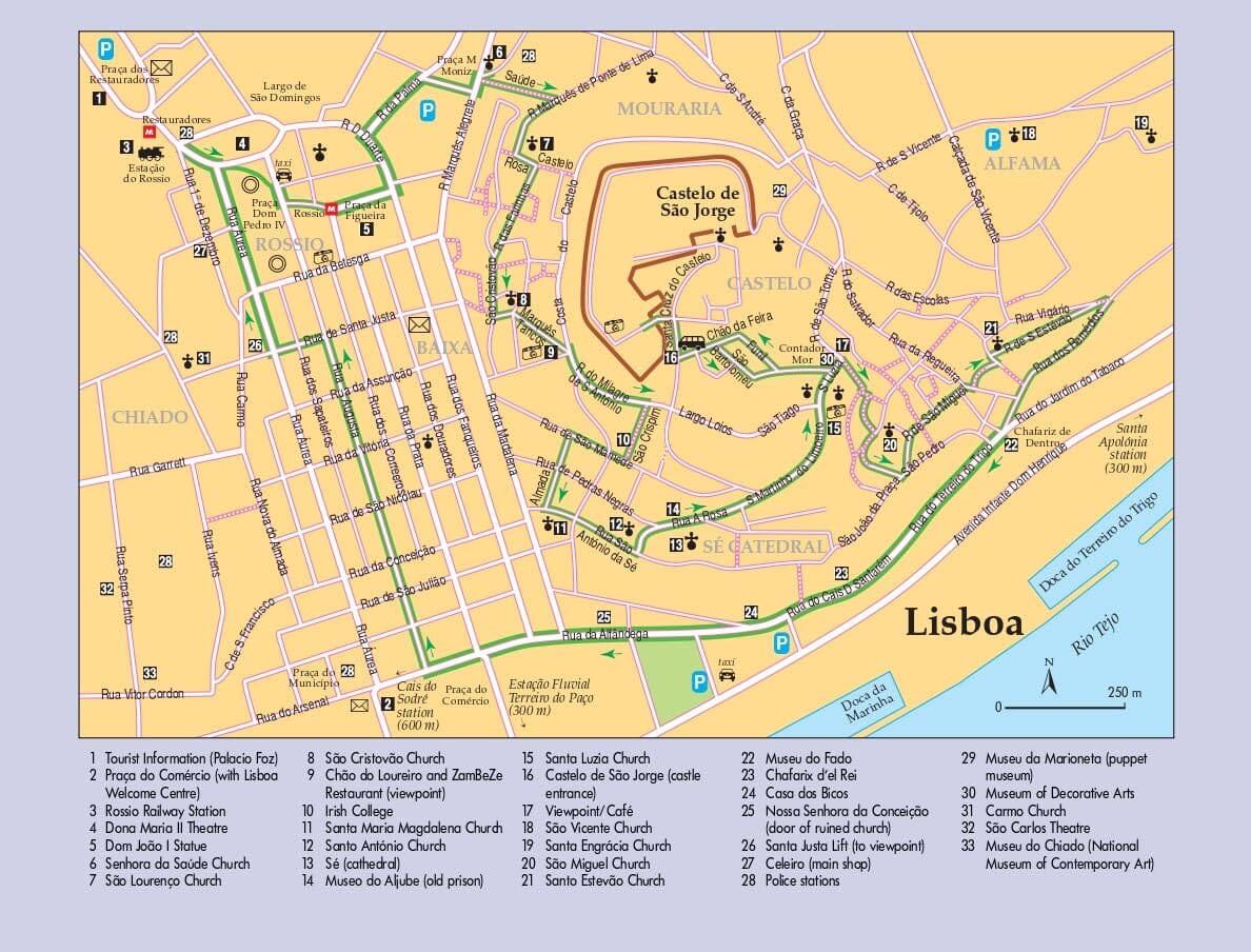 Guide de randonnées (en anglais) - Lisbon Walk and Eat | Sunflower guide de randonnée Sunflower 