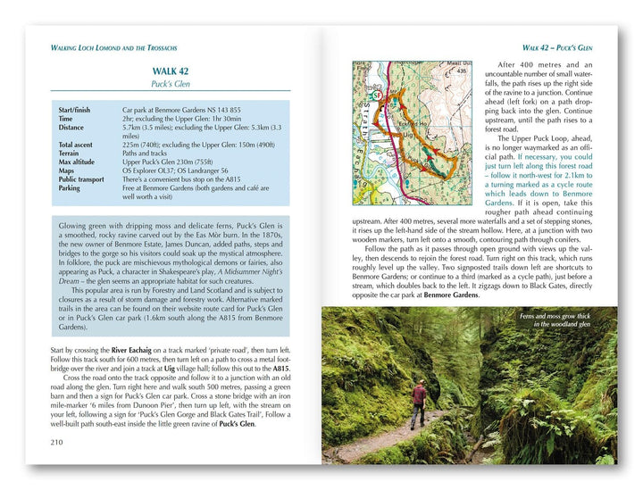 Guide de randonnées (en anglais) - Loch Lomond & the Trossachs | Cicerone guide de randonnée Cicerone 