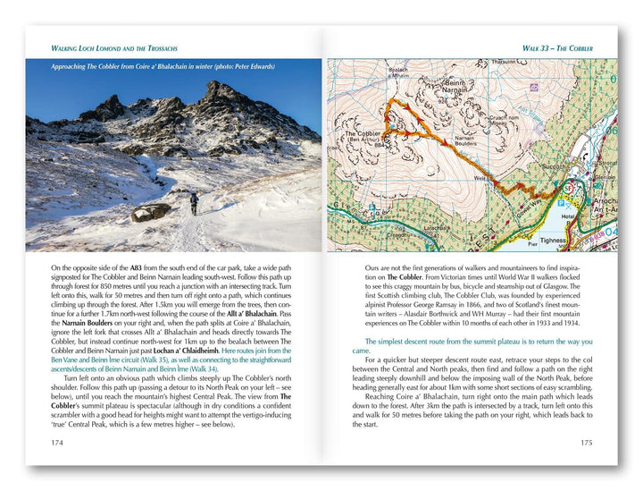 Guide de randonnées (en anglais) - Loch Lomond & the Trossachs | Cicerone guide de randonnée Cicerone 
