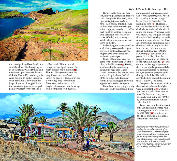 Guide de randonnées (en anglais) - Madeira | Sunflower guide de randonnée Sunflower 