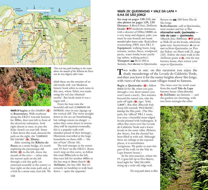 Guide de randonnées (en anglais) - Madeira | Sunflower guide de randonnée Sunflower 