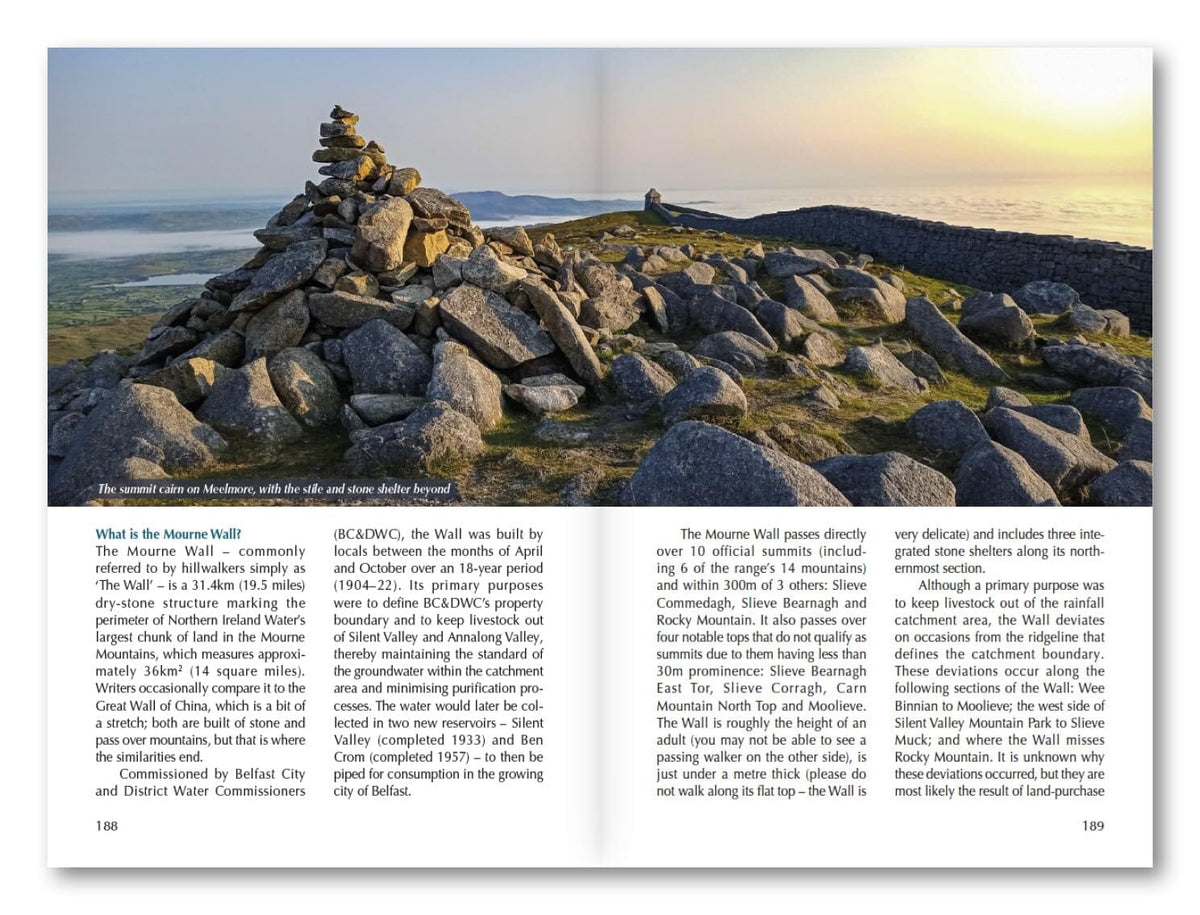 Guide de randonnées (en anglais) - Mourne Mountains (Northern Ireland) | Cicerone guide de randonnée Cicerone 