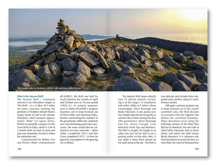 Guide de randonnées (en anglais) - Mourne Mountains (Northern Ireland) | Cicerone guide de randonnée Cicerone 