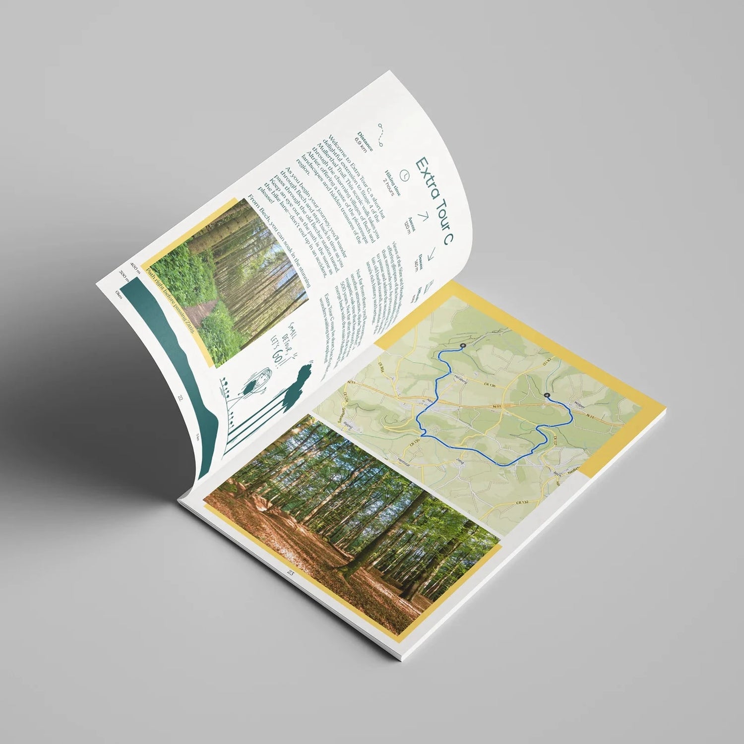 Guide de randonnées (en anglais) - Mullerthal Trail, 112 km through Luxembourg | Floor Denil guide de randonnée Floor Denil 