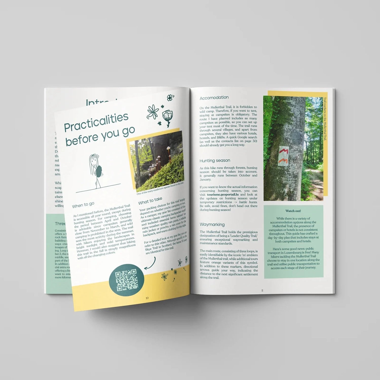 Guide de randonnées (en anglais) - Mullerthal Trail, 112 km through Luxembourg | Floor Denil guide de randonnée Floor Denil 