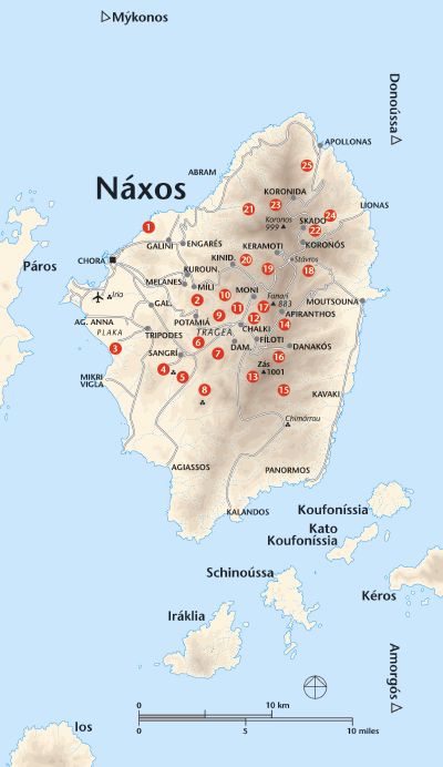 Guide de randonnées (en anglais) - Naxos & Small Cyclades | Graf Editions guide de randonnée Graf Editions 