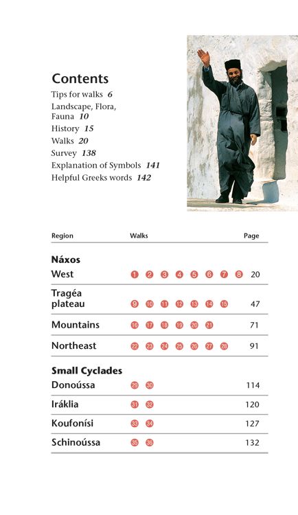 Guide de randonnées (en anglais) - Naxos & Small Cyclades | Graf Editions guide de randonnée Graf Editions 
