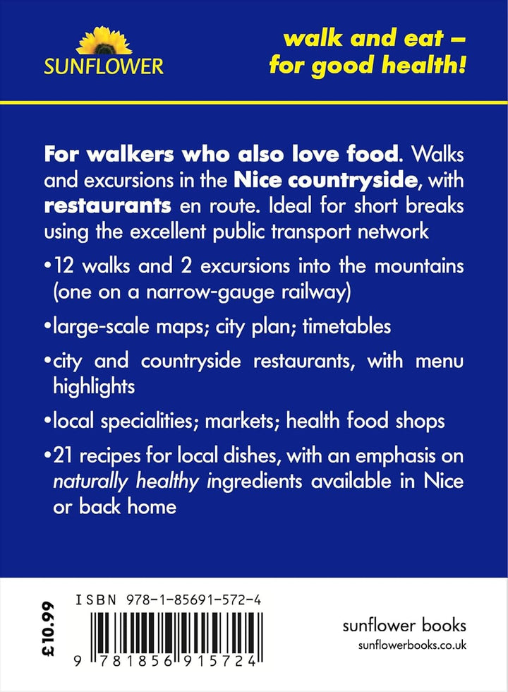 Guide de randonnées (en anglais) - Nice Walk and Eat | Sunflower guide de randonnée Sunflower 