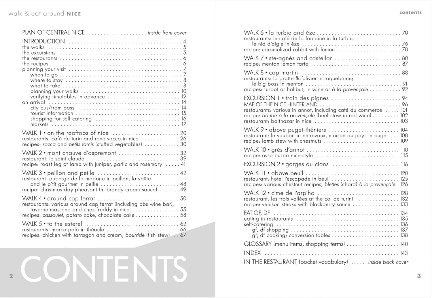 Guide de randonnées (en anglais) - Nice Walk and Eat | Sunflower guide de randonnée Sunflower 