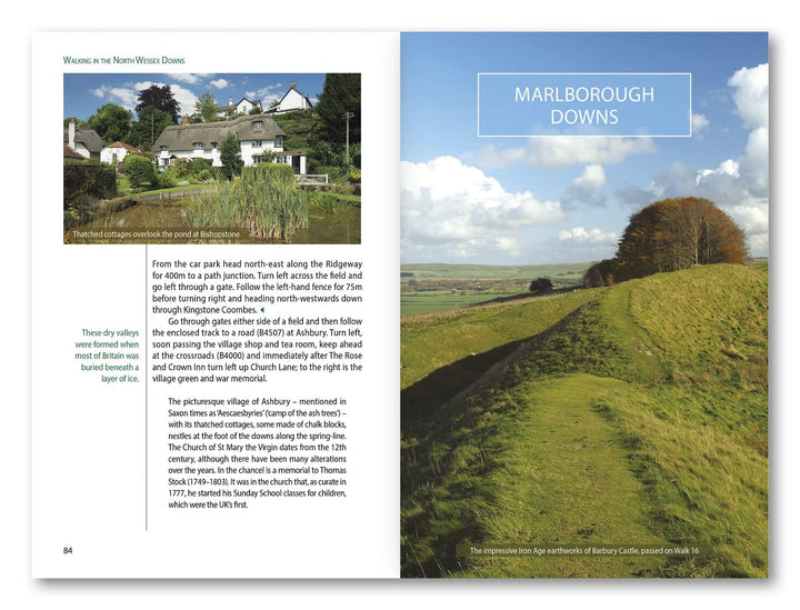 Guide de randonnées (en anglais) - North Wessex Downs | Cicerone guide de randonnée Cicerone 