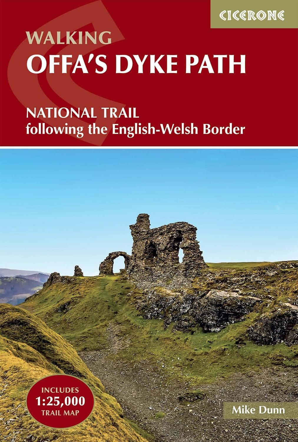 Guide de randonnées (en anglais) - Offa's Dyke path, national trail | Cicerone guide de randonnée Cicerone 