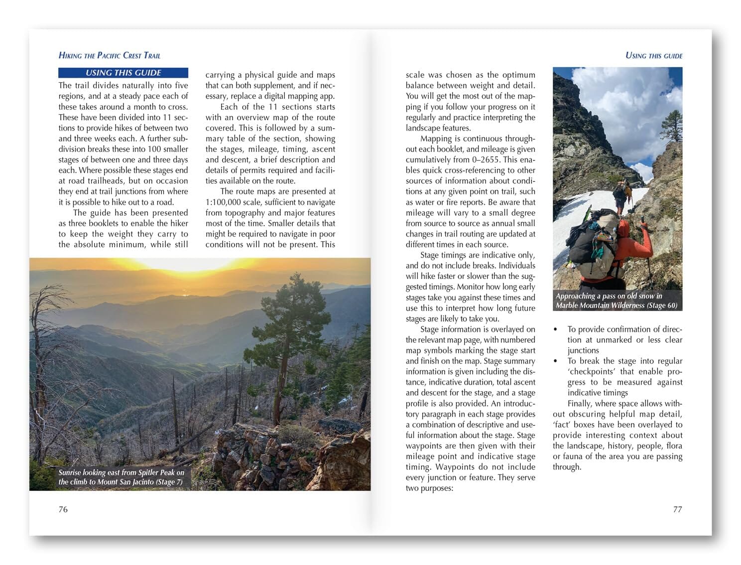 Guide de randonnées (en anglais) - Pacific Crest Trail | Cicerone guide de randonnée Cicerone 