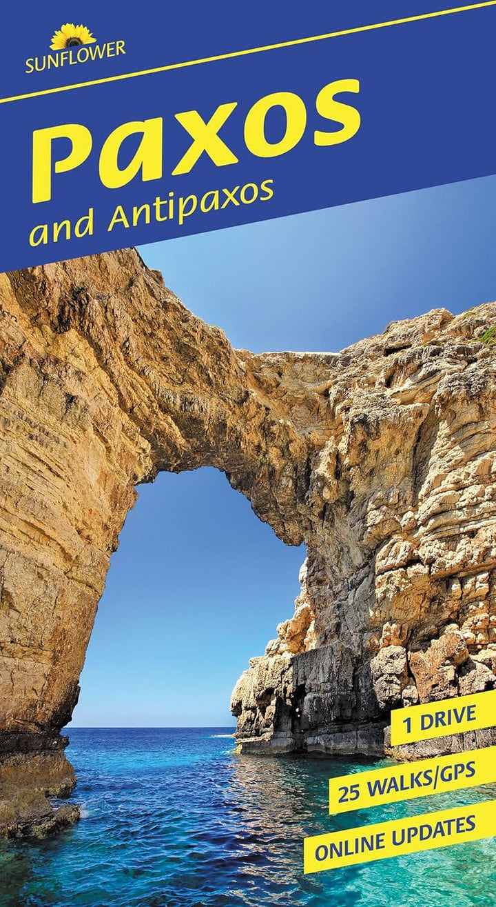 Guide de randonnées (en anglais) - Paxos | Sunflower guide de randonnée Sunflower 