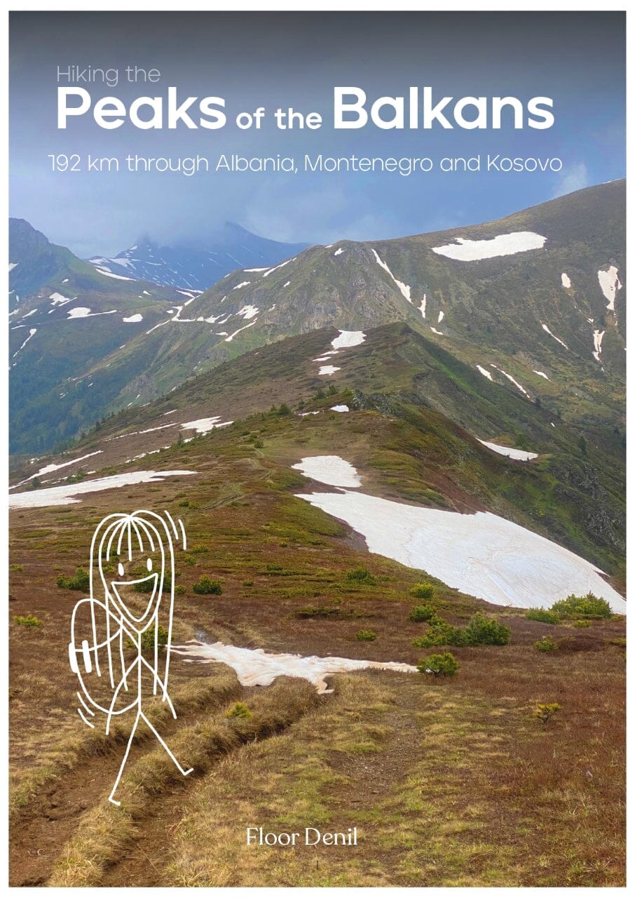 Guide de randonnées (en anglais) - Peaks of the Balkans Trail, 192 km through Albania, Montenegro and Kosovo | Floor Denil guide de randonnée Floor Denil 
