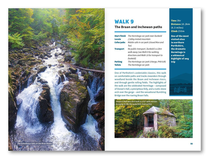 Guide de randonnées (en anglais) - Perthshire North : Pitlochry, Aberfeldy and Dunkeld, 15 Short Walks | Cicerone guide de randonnée Cicerone 