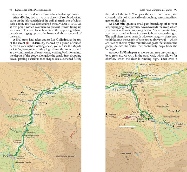 Guide de randonnées (en anglais) - Picos de Europa | Sunflower guide de randonnée Sunflower 