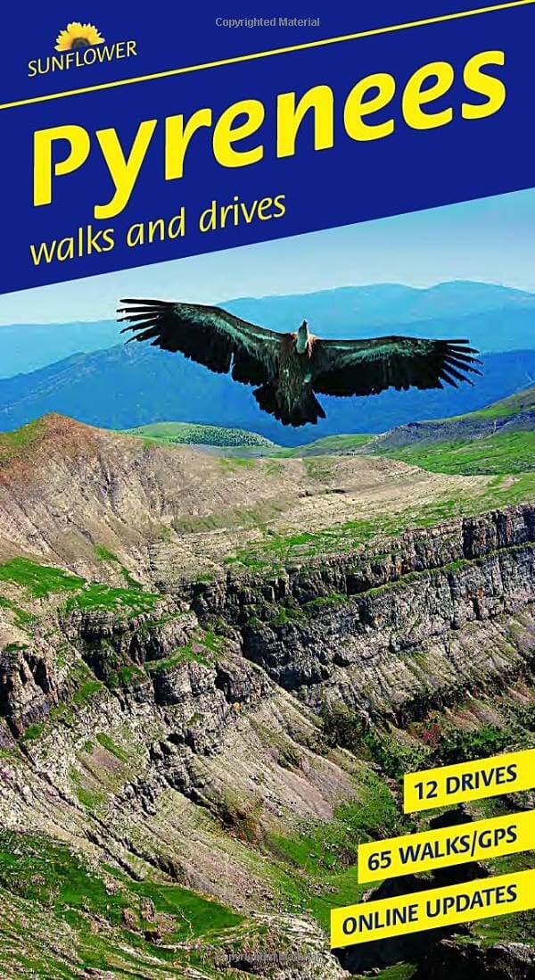 Guide de randonnées (en anglais) - Pyrenees | Sunflower guide de randonnée Sunflower 