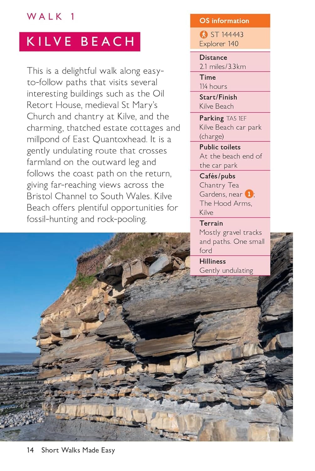 Guide de randonnées (en anglais) - Quantocks, Mendips and Somerset Levels | Ordnance Survey - Short Walks guide de randonnée Ordnance Survey