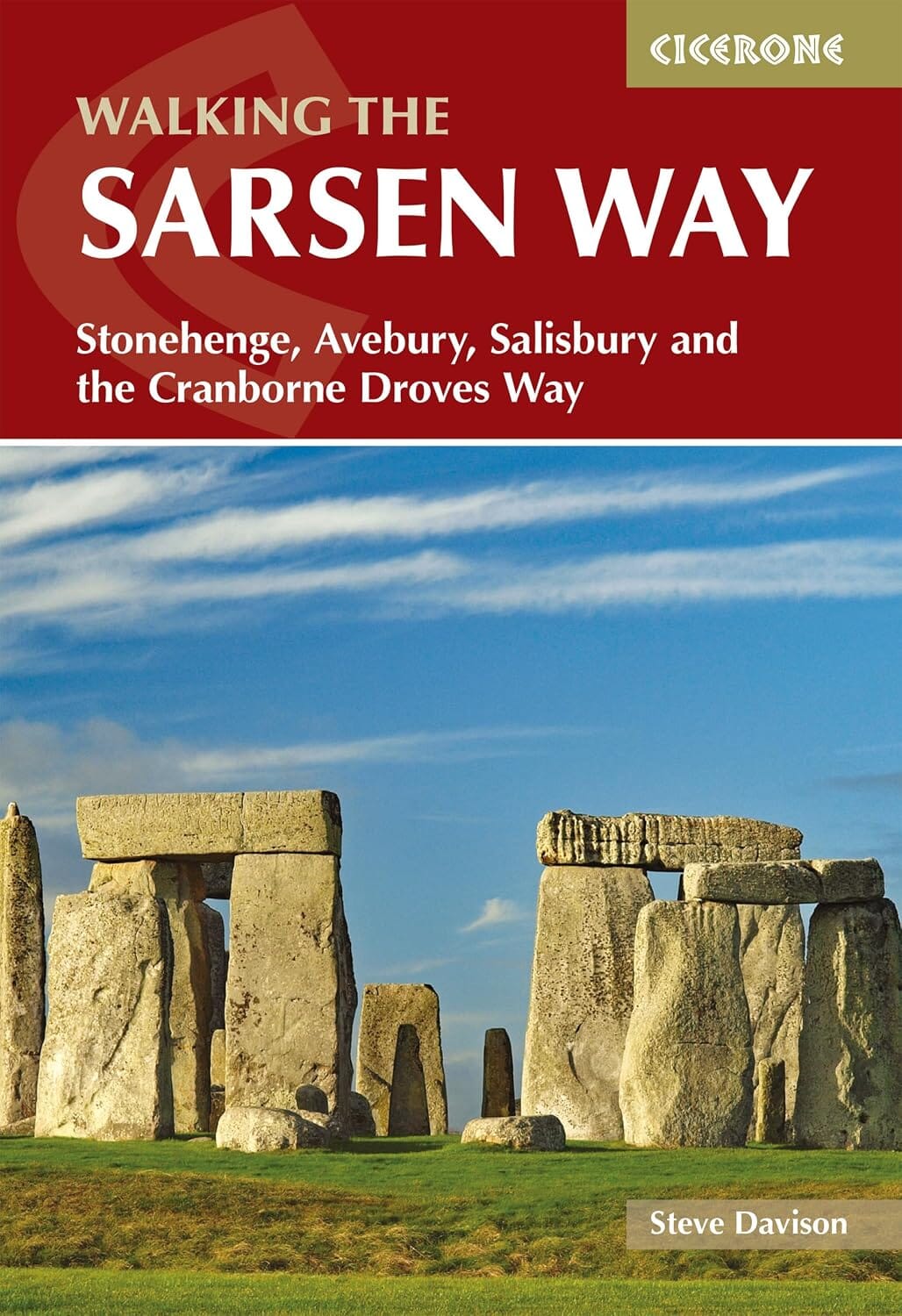 Guide de randonnées (en anglais) - Sarsen Way | Cicerone guide de randonnée Cicerone 