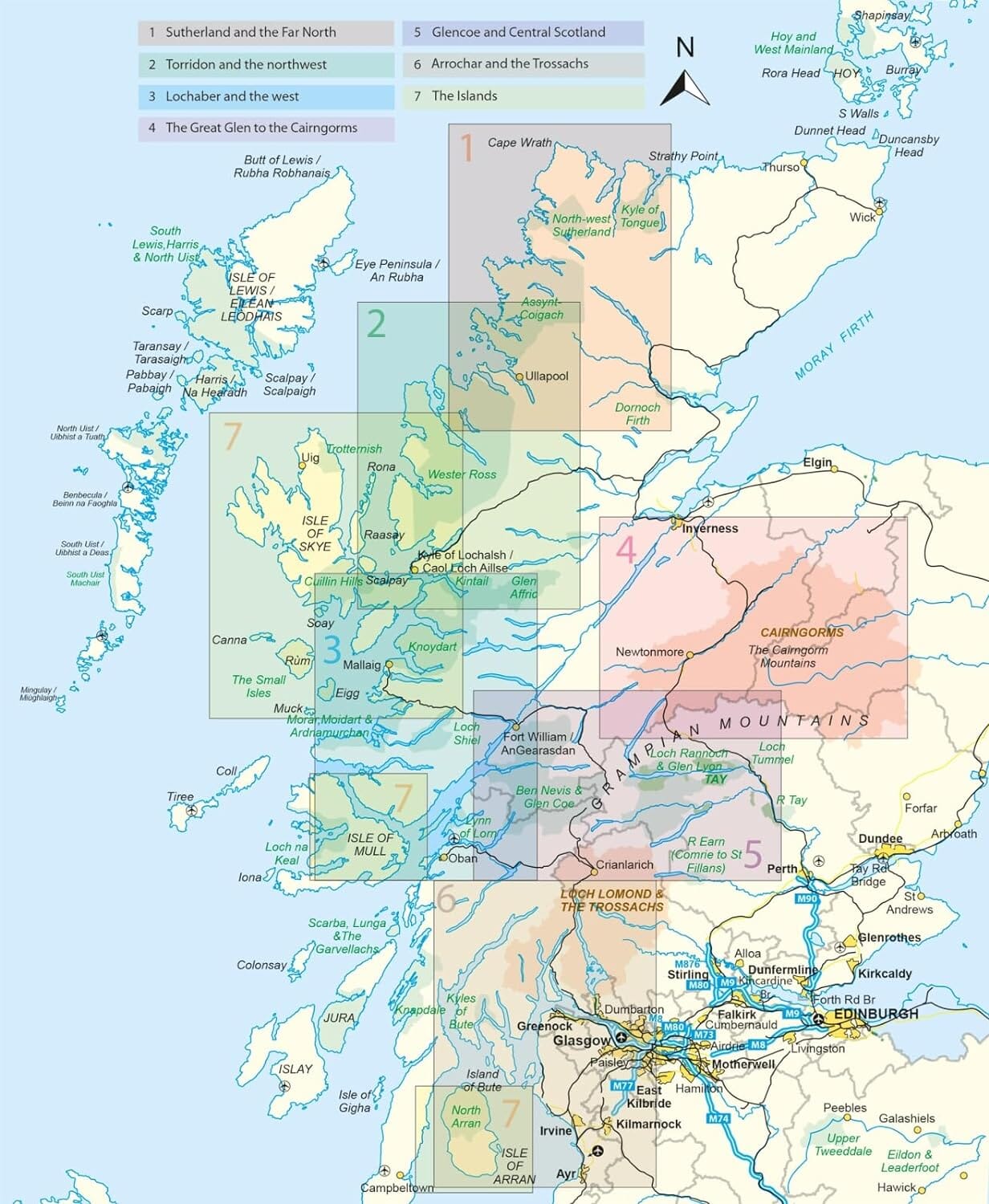 Guide de randonnées (en anglais) - Scotland's best small mountains | Cicerone guide de randonnée Cicerone 