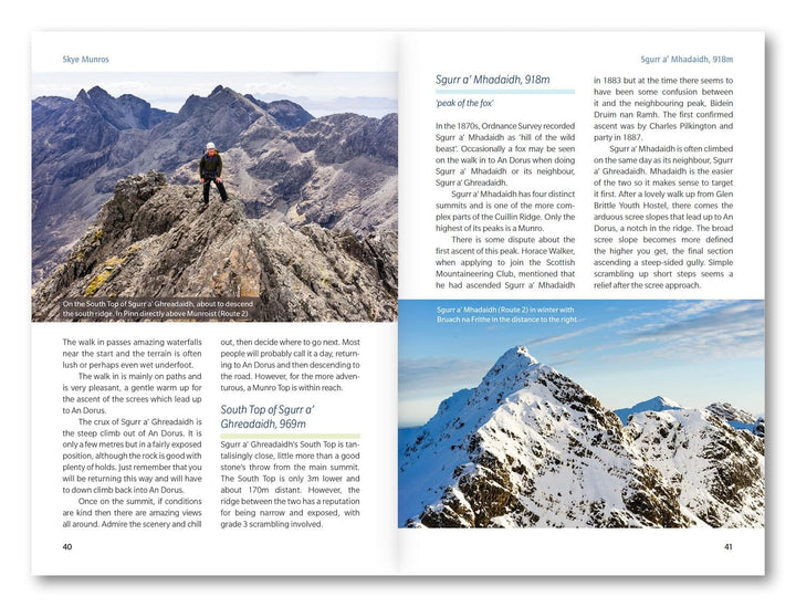 Guide de randonnées (en anglais) - Skye Munros : The walker's guide to bagging the Cuillin summits | Cicerone guide de randonnée Cicerone 