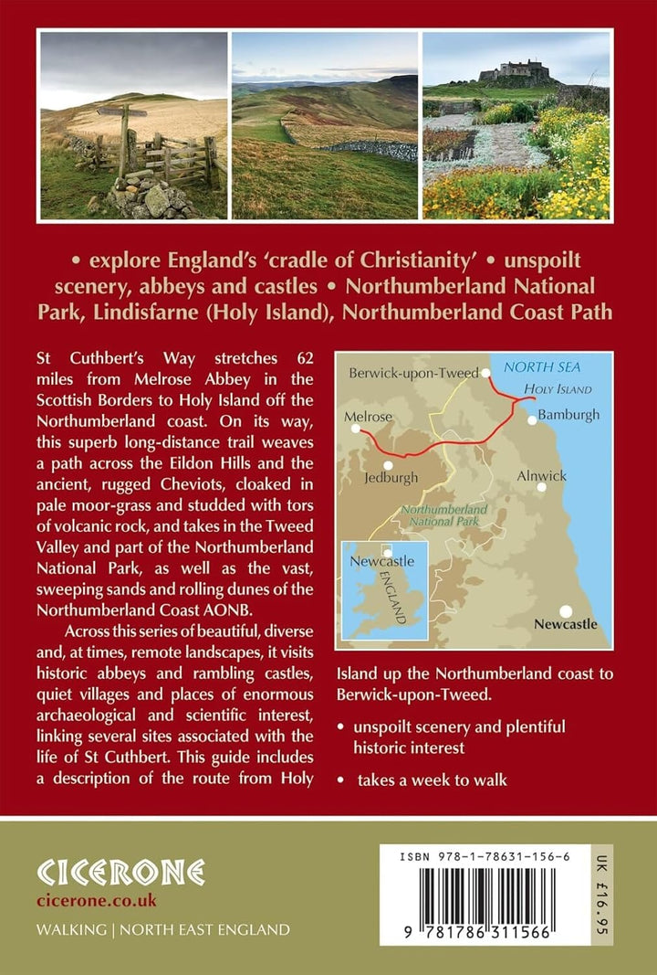 Guide de randonnées (en anglais) - St Cuthbert's Way | Cicerone guide de randonnée Cicerone 