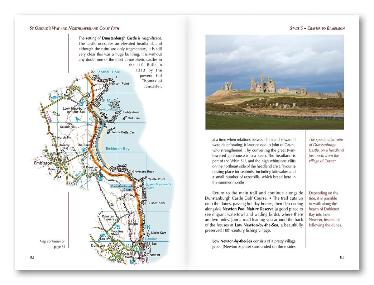 Guide de randonnées (en anglais) - St Oswald's Way and Northumberland Coast Path | Cicerone guide de randonnée Cicerone 